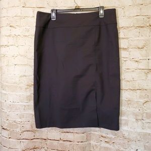 Long Tall Sally Career Front Slit Pencil Skirt